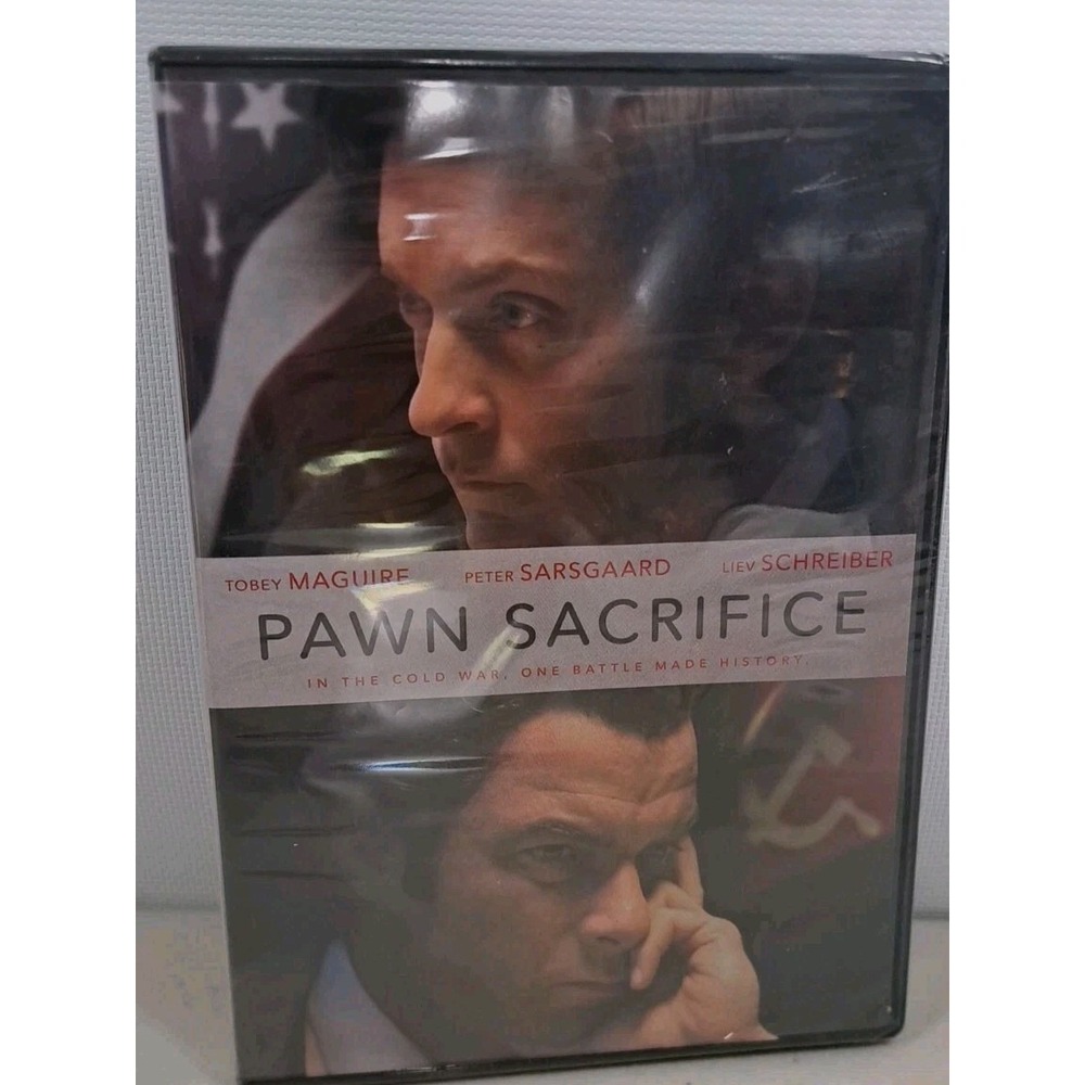 Pawn Sacrifice DVD Tobey Maguire, New Sealed